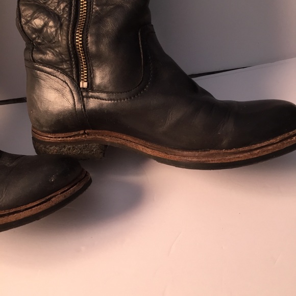 Fur Lined Frye Boots - Picture 3 of 7